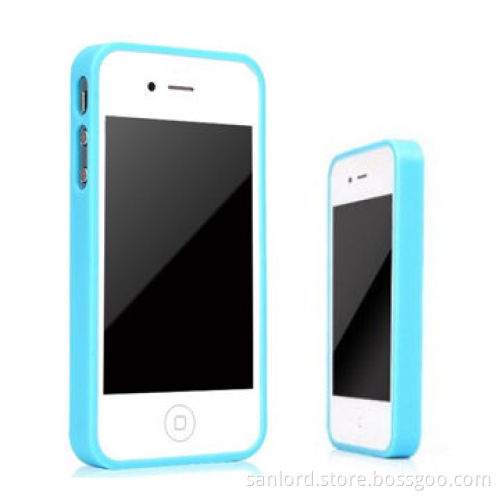 Hybrid Cases for iPhone 5s, Made of TPU Acrylic, Colorful Bumper